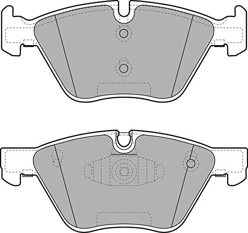 Delphi LP1960 Car Brake Pads