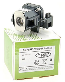 Alda PQ-Premium, Lampe de projecteur pour EPSON EMP-TW620 Projecteurs, Lampe avec boîtier
