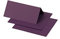 Clairefontaine 75011C Packung mit 25 Tischaufsteller Pollen, 85x80 mm, gefaltet, Cassis