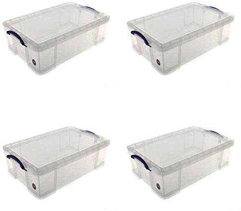 Really Useful Storage Box 50 Litre Pack of 4