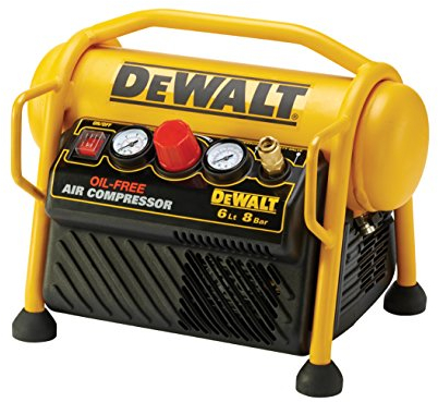 DEWALT DPC6MRC-QS - Compressore 6 litri. potenza motore 1,5hp
