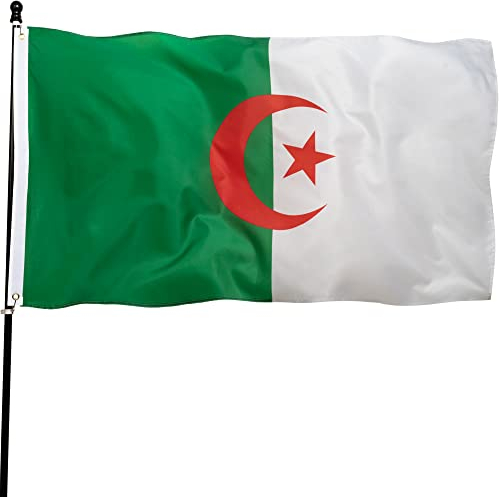Algerien Flagge 3 ftx5ft Polyester