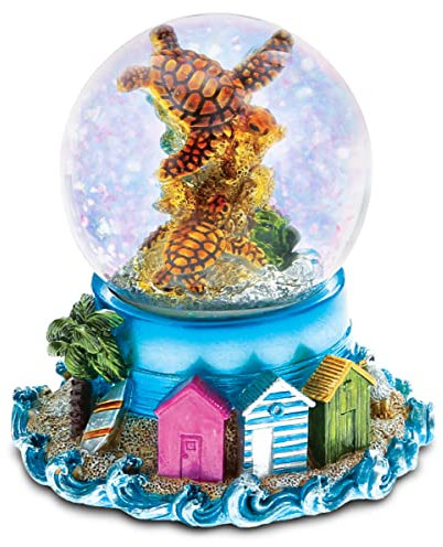 Cota Global Grün und Blau Meer Schildkröte Snow Globe (65 mm) – 10,7 cm – Art. # 9712