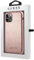 CG MOBILE Hülle für iPhone 11 Pro PC/TPU Hardcase mit Safiano Leder Rose Gold | leicht zugängliche Anschlüsse | Fallschutz | Offizielles Lizenzprodukt, GUHCN58IGLRG