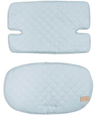 roba Sitzverkleinerer roba Style - Sitzkissen 2-teilig für alle Sit Up Hochstühle - Sitzpolster für Babyhochstuhl in Hellblau