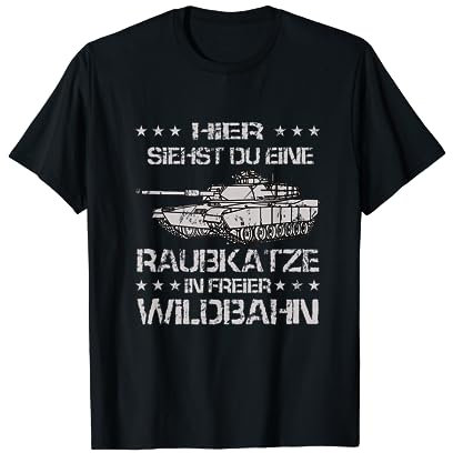 Panzer T für Panzer Fans und Soldaten Herren T-Shirt