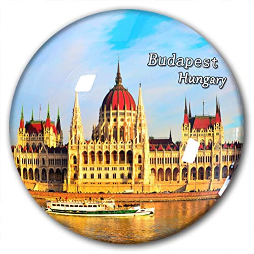 Kühlschrankmagnet Ungarn Budapest Kühlschrankmagnet, Aufkleber, dekorativer Magnet, Reise-Souvenir, Kristallglas