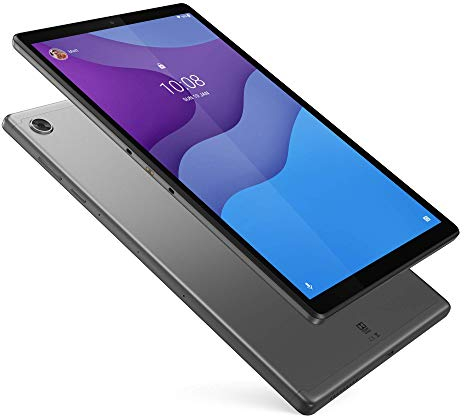 Lenovo Tab M10 HD (2nd Gen) - Tablet de 10.1 HD (MediaTek Helio P22T, 4GB de RAM, 64GB ampliables hasta 1 TB, 2 Altavoces, WiFi + Bluetooth, 4G LTE, Android 10), Gris