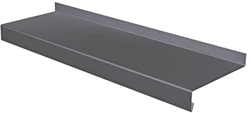 Sarei 4012995 Ausladung 210 mm x 1,25 m lang Fensterbank Außen, Anthrazit