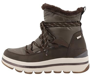 Tom Tailor Damen 4290040006 Schneestiefel, Lava, 41 EU