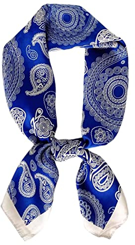 prinfantasy Seidentuch Damen Halstücher Seidenschal Tuch Kopftuch Halstuch Schal Damen-Schal Tücher Damen Stola M070024