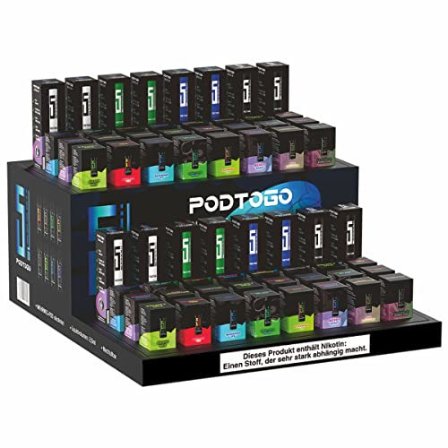 PODTOGO 5EL Pod2Go Basisgerät - White (Weiß) - (Pods nicht enthalten & Nikotinfrei)
