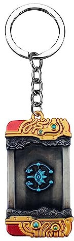 Porte - Clés Z Tears of The Kingdom Pendentif Anime Zeld Figurine Métal Porte - Clés Sac Clé De Voiture Accessoires