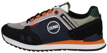 Scarpe uomo Colmar sneaker Travis Sport Flash 090 suede/ tessuto navy/ multicolor U24CO07 42