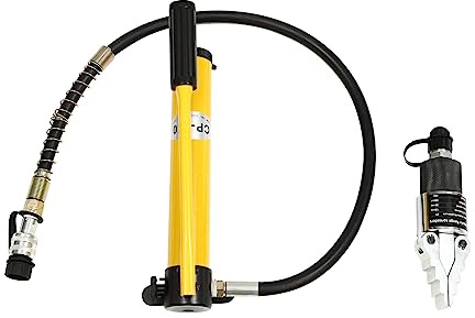 8 T Hydraulic Flange Spreader Manual Portable Hydraulic Expansion Pliers 30mm Stroke, Split Design for Pipeline Flange Separation, Valve Replacement, Bearing Disassembly