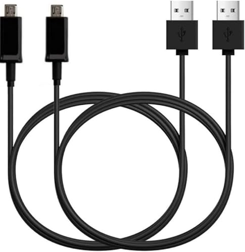 WEBSELLER31 USB Battery Charger Cable Lead wire 2pack 1m/3ft for MAXTO M2 M3 MORORCYCLE BLUETOOTH INTERCOM