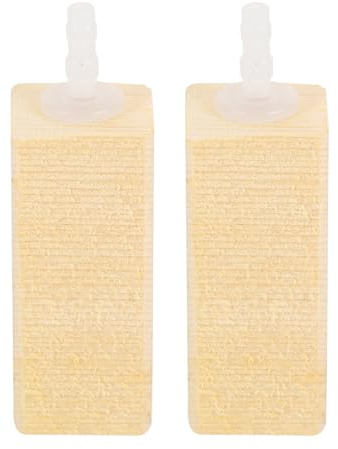Toyvian 2 Piezas de Madera de Burbujeo Natural para Skimmer de Proteínas en Acuarios Marinos, Tamaño Pequeño y Diseño Simple para Cultivo Hidropónico