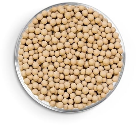 CAGESPHERE Molekularsieb 3A Trockenmittel Granulat Zeolith 1kg, Selektive Adsorption, Tiefentrocknung, 3-5mm Körnung – Trocknung von Luft, Gasen & Flüssigkeiten