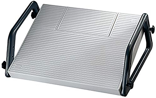 Soennecken Fußstütze Relax, Polystyrol, lichtgrau, 45 x 35 cm (B x T)