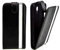 numerva kompatibel mit iPhone 5 / 5S Handytasche Schutzhülle iPhone SE Hülle Schwarz-Weiss