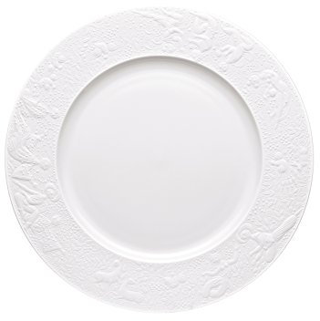 Rosenthal Zauberflöte Platte rund Weiss