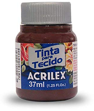 Acrilex Pintura Textil al Agua Tierra Tostada 37 ml Ref. 514