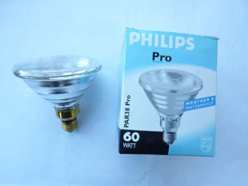 Philips Reflektorlampe PAR38, E27, 60W, 12°, klar, für Flos-Licht