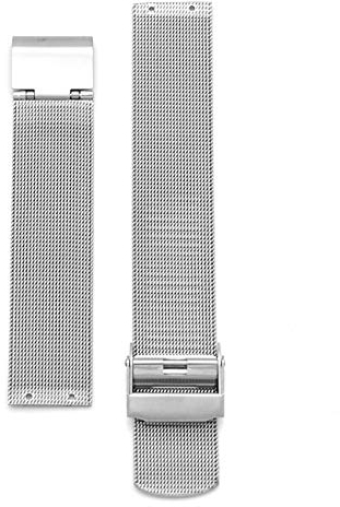 THEAGE 18 mm Schraub-Edelstahl-Uhrenarmband, Ersatz für Skagen