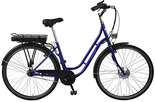Allegro Unisex – Erwachsene Boulevard Plus 03 E-Bike, Blau, 45 cm