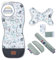 Atmungsaktive Sitzauflage Kinderwagen, Sitzauflage Buggy Sommer - Kinderwagen Zubehör - Universal - Kinderwagen Einlage mit Anti-Schock-Kissen, buggy einlage sommer – Bambi Forest