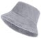 IBLUELOVER Fischerhüte Winter Bucket Hat Damen Mädchen Eimer Hut Flauschige Fellmütze Faltbar Wintermütze Verdickt Hut Warm Winddicht Mütze Herren Anglerhut für Outdoor Freizeit Reisen Wandern