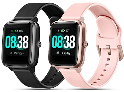 Issinlky ID 205L Bracelet, 19 mm Soft Silicone Strap for ID205S ID205G ID215G ID216 YM205L Uwatch3 Ufit GT BV205L TE021 SW020 SW021 SW023 Smartwatch, one size, Acetate, Agate