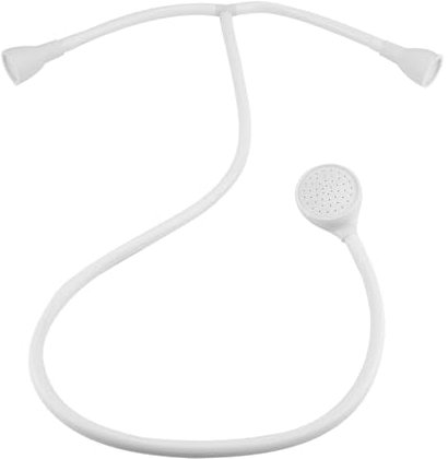 Uxsiya Bath Shower Head with Hose, Bathroom Shower Head Push On Double Tap for Women Long Hair Care for Wash Basins