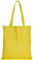 TEXXILLA 10er | 25er | 100er Pack Baumwolltasche - 28 Farben | mit Zwei Langen Henkeln | 38x42cm | Jutebeutel | Einkaufstasche | unbedruckt, Farbe:gelb, Größe:10 Stück