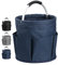 IHOMAGIC Borsa di Stoccaggio con Multi-Tasche Laterali, Grande Cestino Porta Attrezzi con Manico, Borsa per Attrezzi da Giardino Pieghevole per Interni ed Esterni, Come Regalo 28x28x28cm (Blu Navy)
