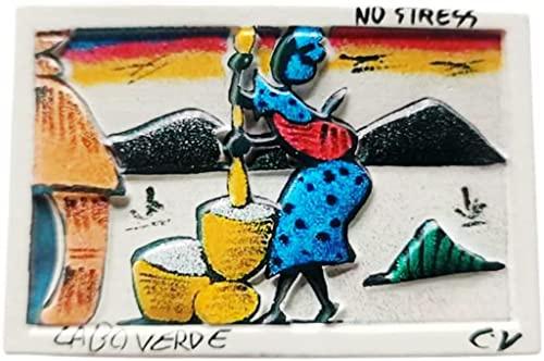 Cape Verde Cabo Verde Magnet Fridge Refrigerator Magnet Decoration Sticker Souvenir Resin Crafts Kitchen Whiteboard