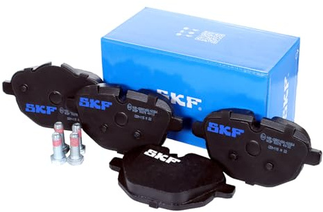 SKF Scheibenbremse Bremsbelag VKBP 90075-4er Set - Position Hinterachse Höhe 77 mm Länge 134 mm Breite 83 mm Dicke 17,7 mm - OE Qualität