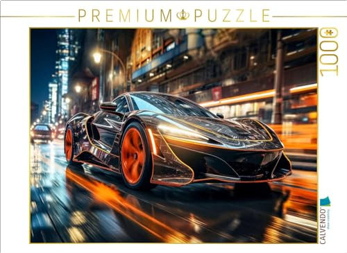 CALVENDO Puzzle Sportwagen | 1000 Teile Lege-Größe 64 x 48 cm Foto-Puzzle für glückliche Stunden