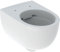 Geberit Renova Nr. 1 Comfort Wand-WC Tiefspüler, spülrandlos, wandhängend, erhöht, geschlossene Form, 500.694, 500.694.01.8, Farbe: Weiß