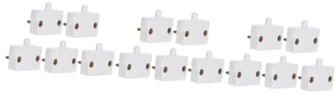 jojofuny Tür 15 Stk Netzschalter Türlichtschalter Berühren Schranklichtschalter Schrankbeleuchtungsschalter Unter Der Schrankleuchte Lampe Weiß Intelligent 1a Metall Schalte Das Licht Aus