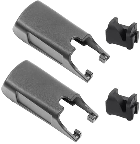 GIONAR 2 Pcs Wischarm Abdeckkappe Ersatz für Mercedes-Benz A B C E V Klasse W176 W246 W205 W213 Vito W447 X253, Frontwischerarm Abdeckkappe Scheibenwischer Zubehör, Frontwischerarm Abdeckkappe Ersatz