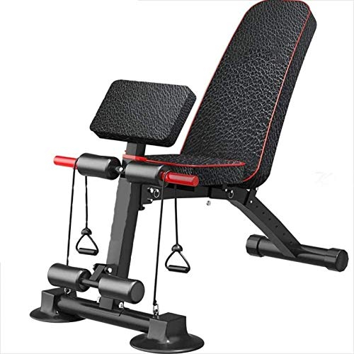 Verstellbare Hantelbank, Übungs-Fitness-Sit-Up-Bank, Faltbare Gewichtheberbank, für Ganzkörpertraining, für Heim-Fitnessstudio, maximale Belastung 300 kg