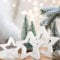3 STK Silikonformen Gießformen Weihnachten, Sterne Silikonform Weihnachten, Silikon Gießform Kerzenform Weihnachten Dekorative Form Zur Herstellung Von Kerzenständern, Gipsformen Für Kunsthandwerk