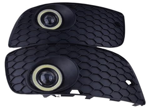 JZWJNFYY Parrilla Delantera de Coche, para VW Golf 5 GTI 2004-2009 Rejilla Inferior Derecha, luz antiniebla Delantera, Rejilla para Parachoques de Rejilla