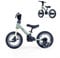 Kidcruiser Pedalplay laufrad ab 2 Jahre 3‑in‑1 mit LED Stützrädern & Pedalen, Modulrahmen - Hellgrün.