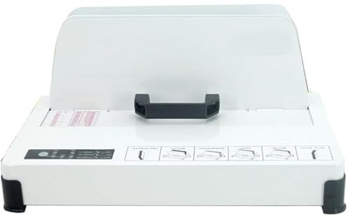 GAYAYAS Máquina de encuadernación térmica Universal con Pegamento termofusible, máquina de encuadernación de Papel A4, Carpeta de facturas de Documentos contractuales