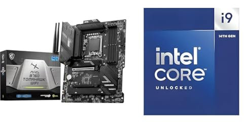 MSI MAG B760 TOMAHAWK WIFI Scheda madre + Intel Core i9-14900K Processore per sistemi desktop 14900K 24 core