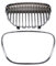 Rejilla Delantera De Riñón Para Seat Para Ibiza Para Córdoba Para 6L 02-09 Parrilla Delantera Accesorio Fácil De Instalar Delantero De Rejilla