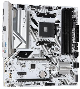 Carte Mere pc Fit for Asrock B550M Pro SE Carte mère B550 PRO565 Prise AM4 DDR4 128 go PCI-E 4.0 M.2 SATA III 4733 + (OC) MHz USB 3