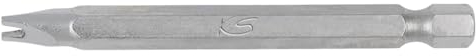 KS Tools 911.7523 1/4 Bit Spanner 4mm, 75mm de longitud